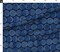 japanese inspired,sashiko moons,indigo blue asia,outer space,phases of the moon Custom Printed Fabric by Spoonflower Various Fabrics by the Yard or Fat Quarter